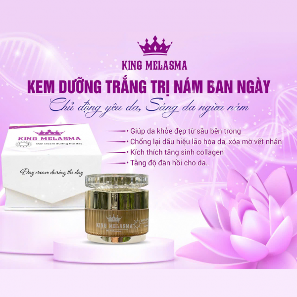 Kem dưỡng trắng trị nám ban ngày